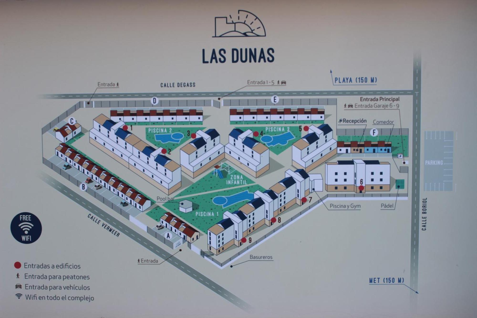 S215 Apartamento Las Dunas Oliva Nova 외부 사진